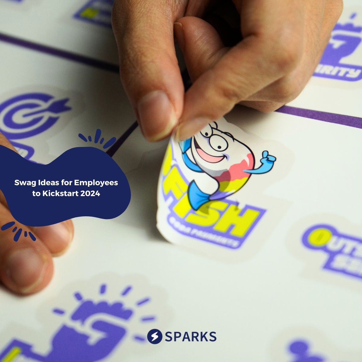 Swag Ideas for Employees to Kickstart 2024 — Sparks Merch
