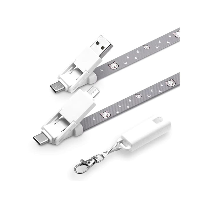 COLIN 6-in-1 Lanyard Charging Cable