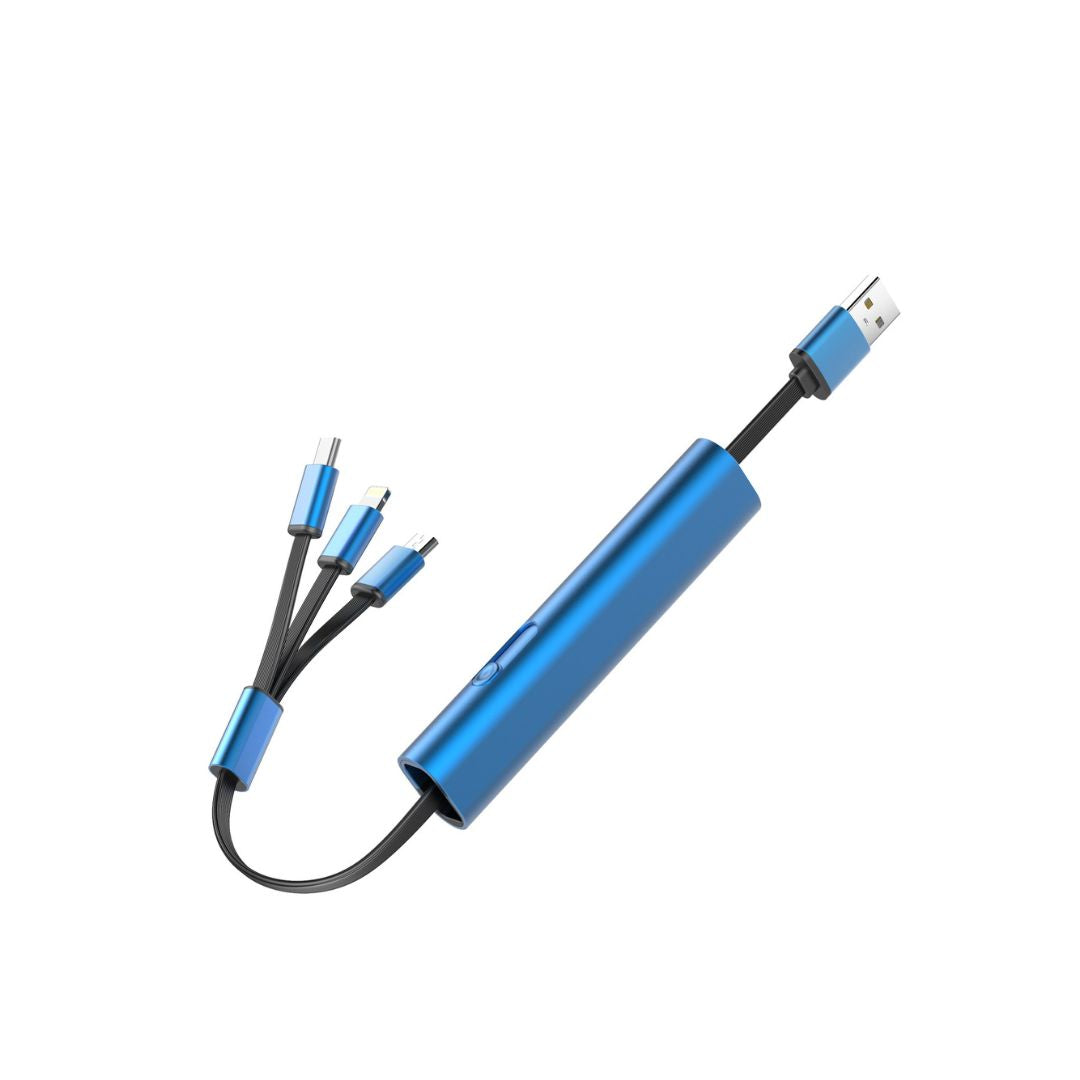 COLIN 3-in-1 Retractable Charging Cable — Sparks Merch