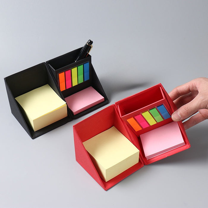 CUBE Pen Stand with Sticky Notes